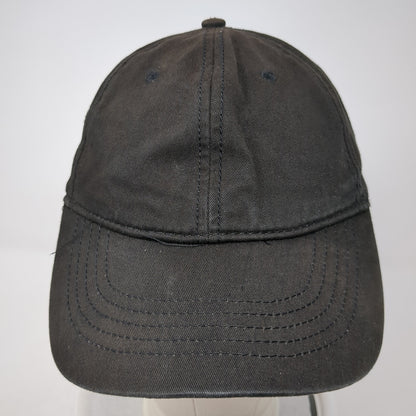 Unbranded Slideback Baseball Cap Black One Size Adjustable Lightweight Blank