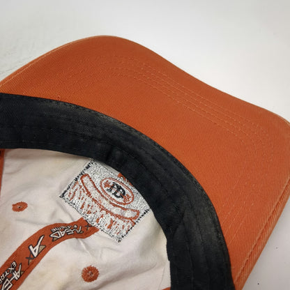Ahead Extreme Redfish Lake Lodge Idaho Patch Baseball Cap Hat Orange One Size