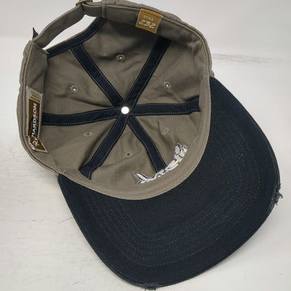 Richardson Baseball Cap Brown Black One Size iPAK Idaho Cotton Slideback Hat