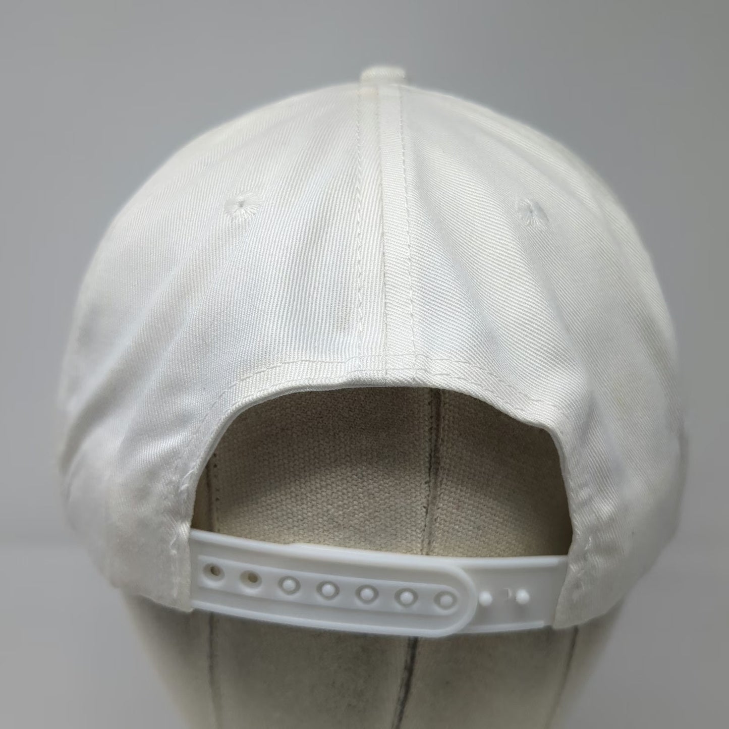 Nike Snapback White One Size Golf Tour Hat Green Undervisor Cotton Taiwan Logo