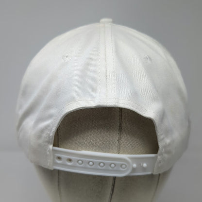 Nike Snapback White One Size Golf Tour Hat Green Undervisor Cotton Taiwan Logo