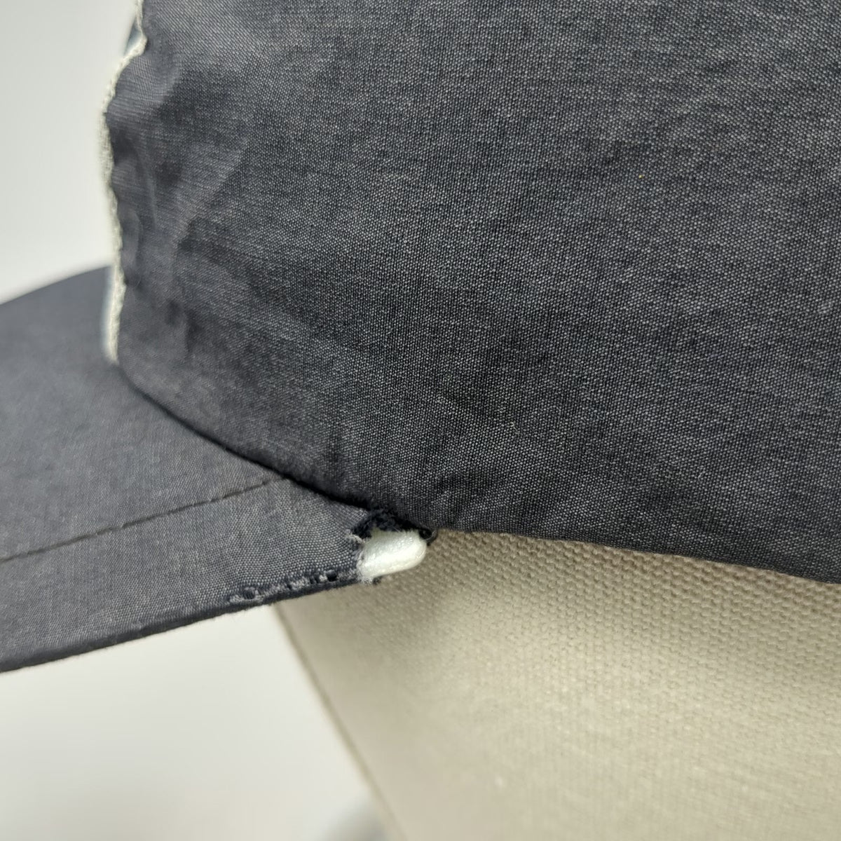 Versace Baseball Cap Gray One Size Olympic Museum Lausanne Medusa Strapback Hat