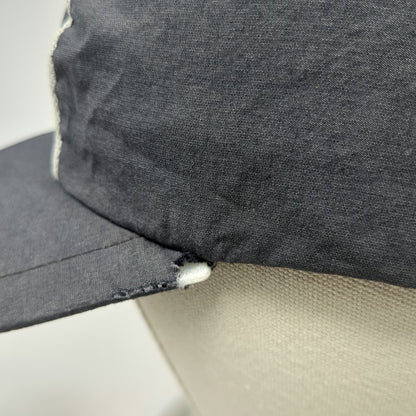 Versace Baseball Cap Gray One Size Olympic Museum Lausanne Medusa Strapback Hat