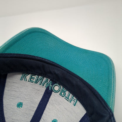 Kenworth Snapback Hat Blue One Size Adjustable 6 Panel Colorblock