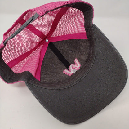 W376A Ontario OR Snapback Trucker Hat Multi OSFA Mesh Back Colorblock