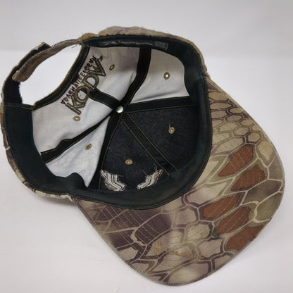 KODA Adventure Gear Pro Team Strapback Hat Camo One Size Richardson