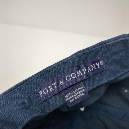 AppHosting Slideback Hat Blue One Size Adjustable Embroidered Port & Company
