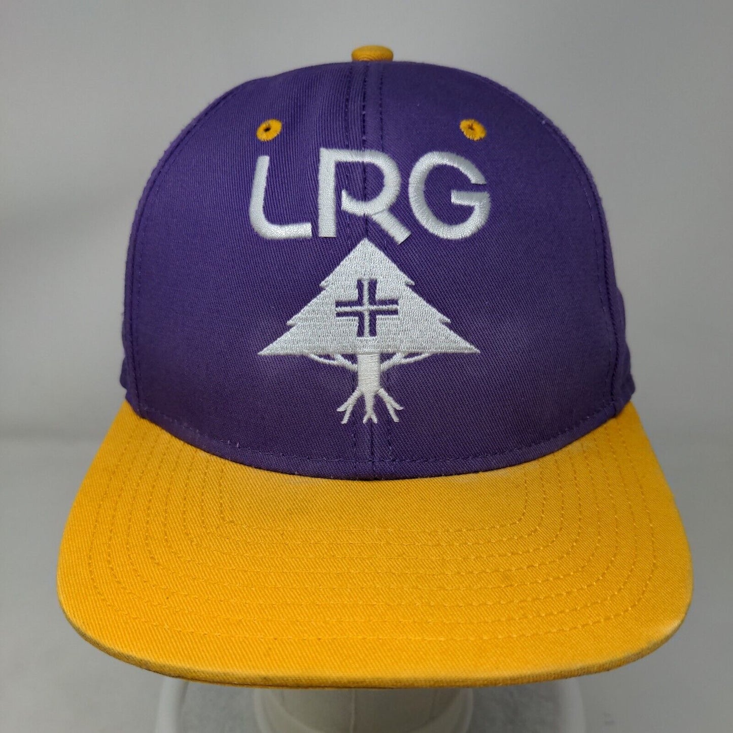 LRG Lifted Research Group Snapback Hat Multicolor OSFM Embroidered