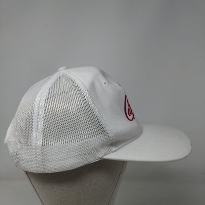 Capone's Coal Fired Pizza Snapback Mesh Back Trucker Hat White One Size