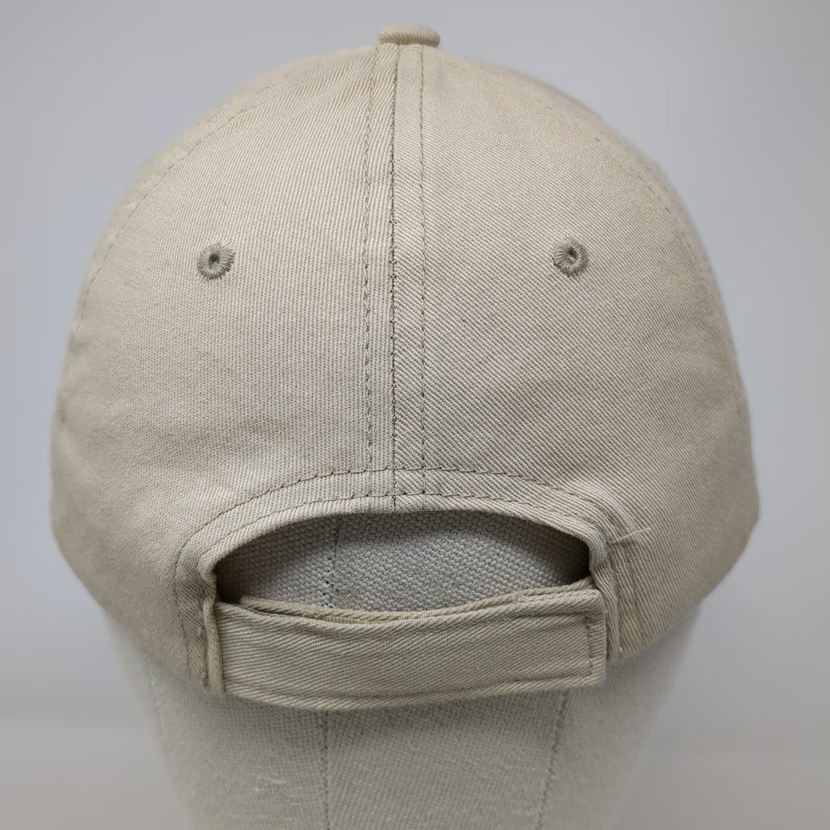 Surfware Baseball Cap Beige One Size Hawaii Palm Tree Embroidered Strapback Hat