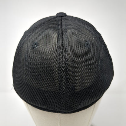 Idaho Tents & Events Fitted Trucker Hat Black S/M Fitmax 70 Mesh Back