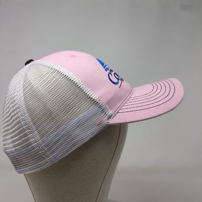 Phil Meador's Courtesy Ford Lincoln Strapback Ponyback Trucker Hat Pink OS 360