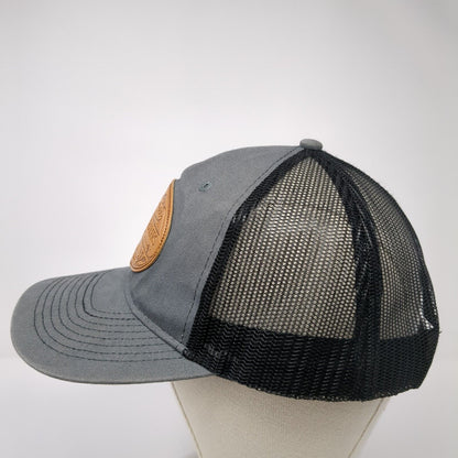 Western Trailers Boise Idaho Snapback Trucker Hat Gray OS Adjustable Mesh Back