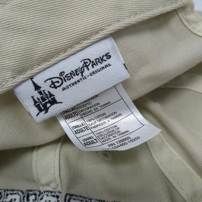 Disney Parks Baseball Cap Beige One Size Mickey Mouse Since 1971 Slideback Hat