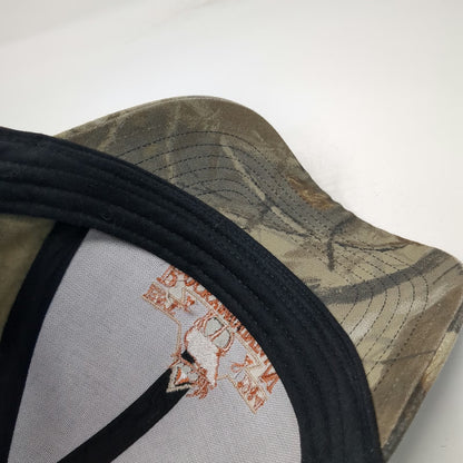 Rocky Mountain Elk Foundation Baseball Cap Green One Size Camo Game Banquet Hat