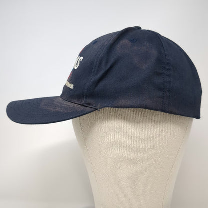 Quality Tracks RV Tours Copper Canyon Piggyback Blue One Size Baseball Cap Hat