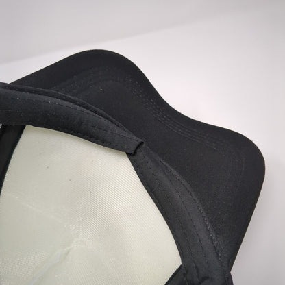 Stay Groovy Snapback Trucker Hat Black OSFA Mesh Back Adjustable