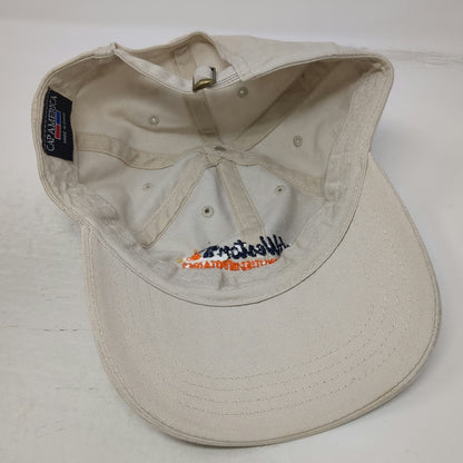 Cap America Lamb Weston Potato Logo Beige Baseball Hat One Size Adjustable Slide