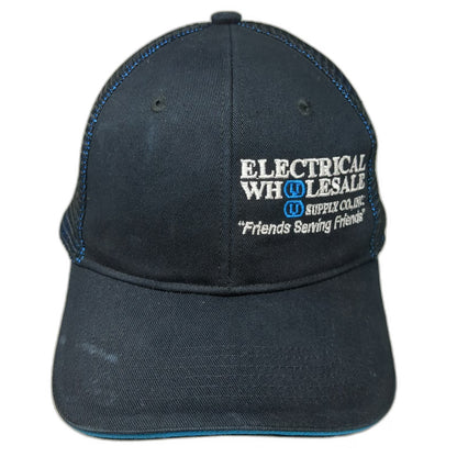 Port Authority Trucker Hat Black Blue One Size Electrical Wholesale Supply Co