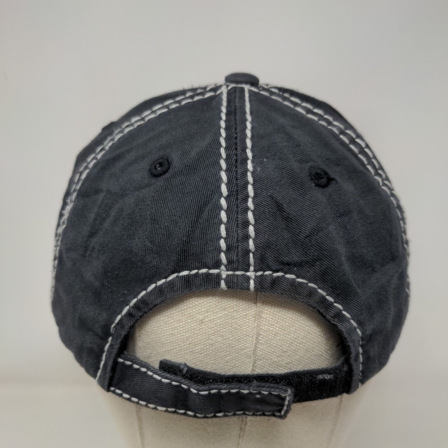 Chaos Coordinator Strapback Hat Gray One Size 6 Panel Adjustable