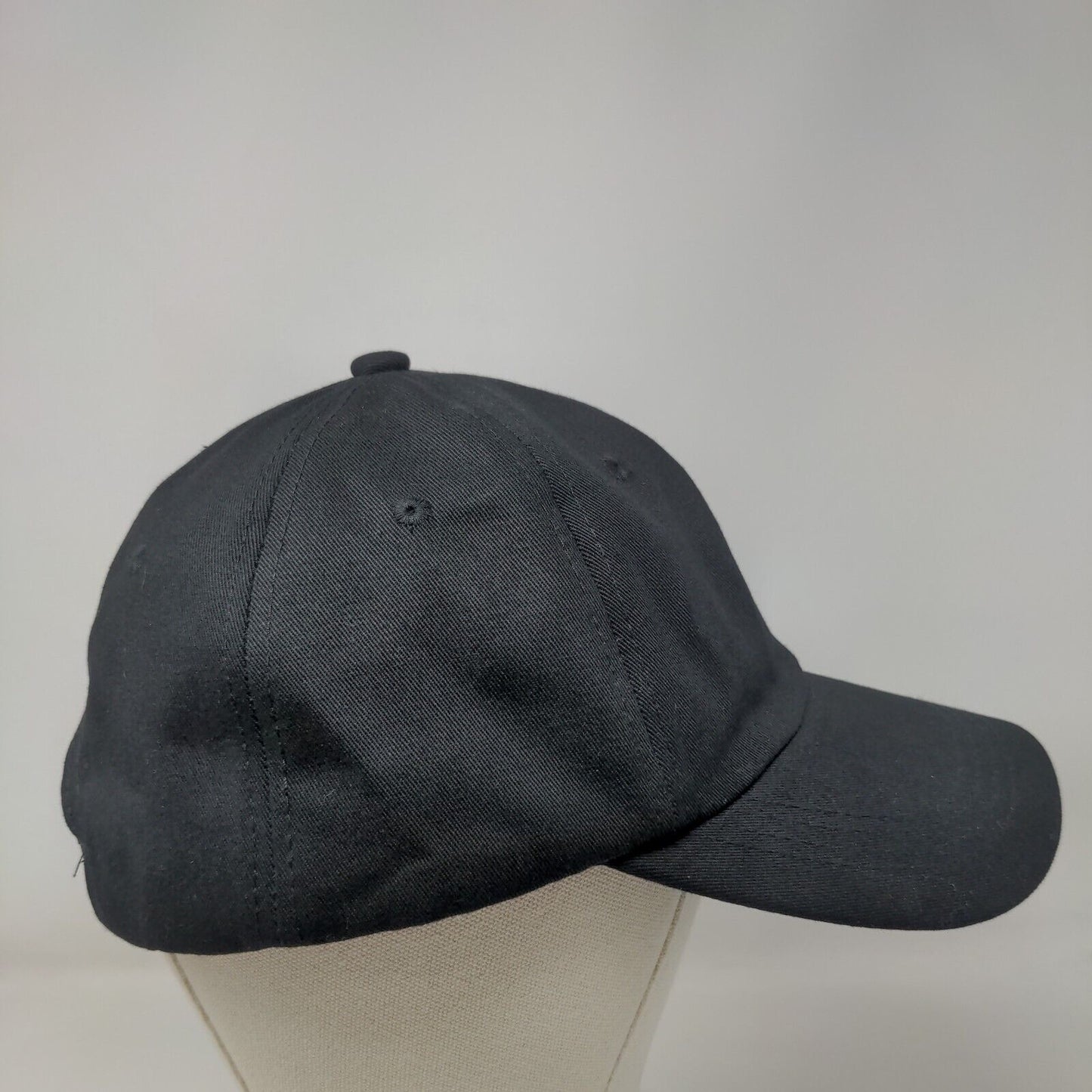 32 Degrees Slideback Hat Black One Size Solid Adjustable Embroidered