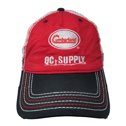 Cumberland QC Supply Strapback Trucker Hat Multi One Size Mesh Back