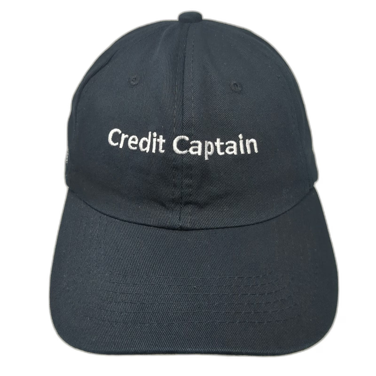 Credit Captain NetNow Logo Baseball Cap Black One Size Slideback Cotton Hat