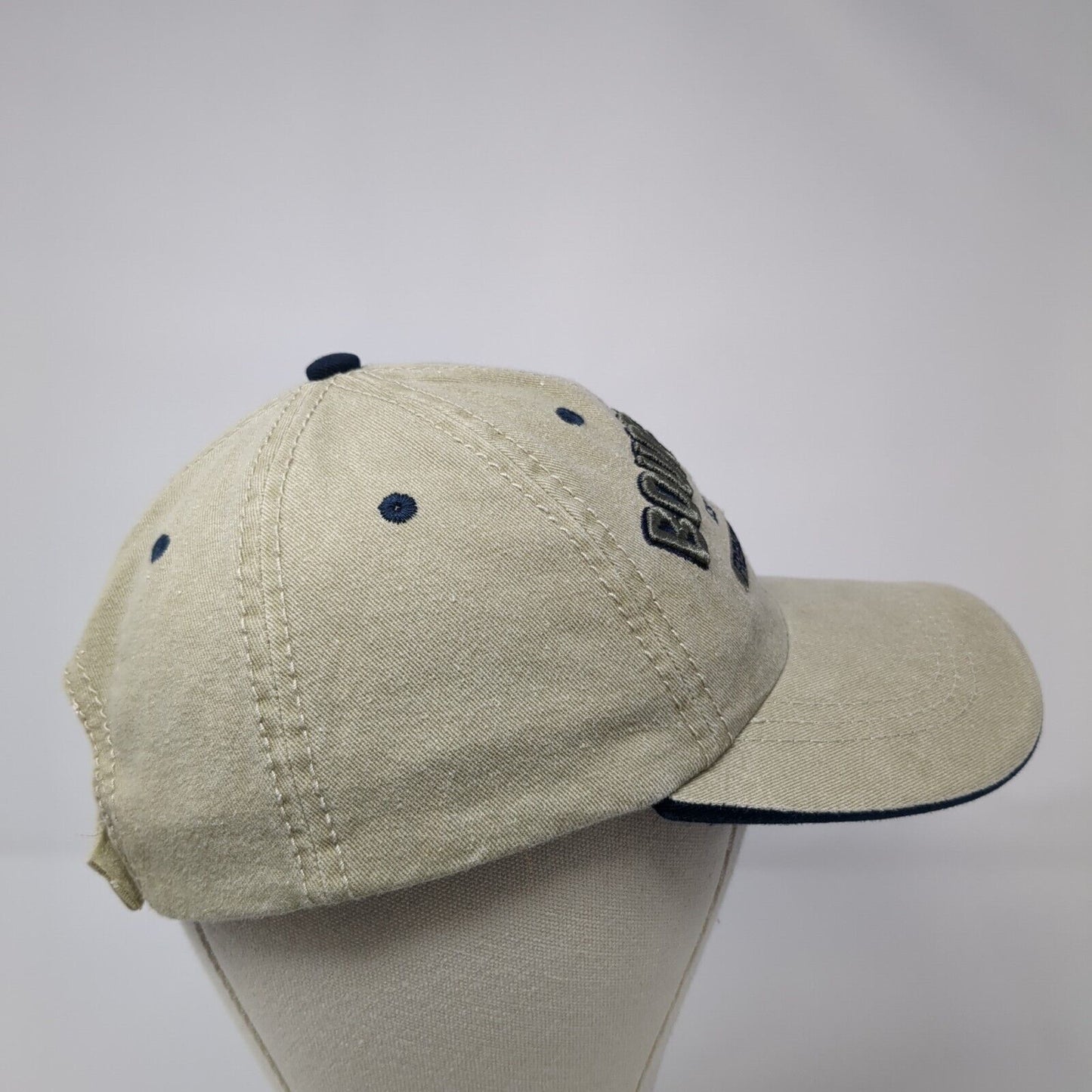Bourbon St French Quarter Strapback Hat Tan One Size Adjustable Big Easy