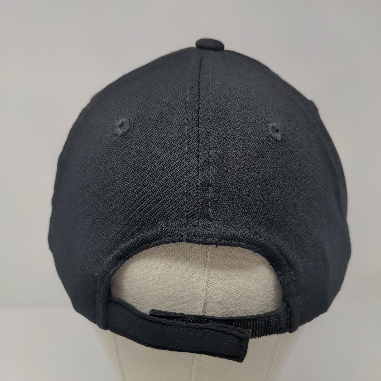 Txoko Ona Flags Strapback Hat Black One Size Embroidered Port Authority
