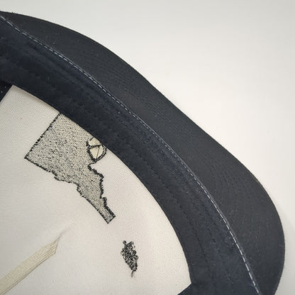 Idaho Gun Snapback Mesh Back Trucker Hat Black One Size Colorblock Yupoong