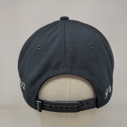 Nike Y&J 4,25,2012 Snapback Hat Black OS Adjustable Embroidered Swoosh Logo