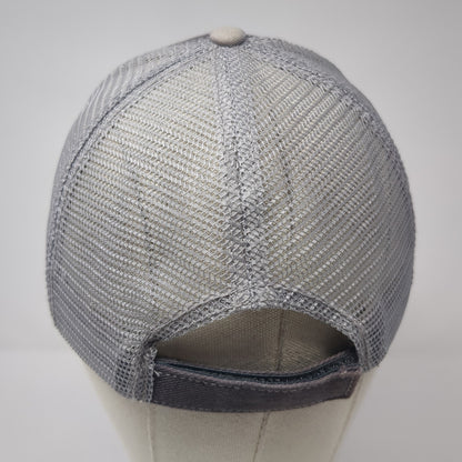 ENDRA Life Sciences Strapback Trucker Hat Gray One Size Mesh Back