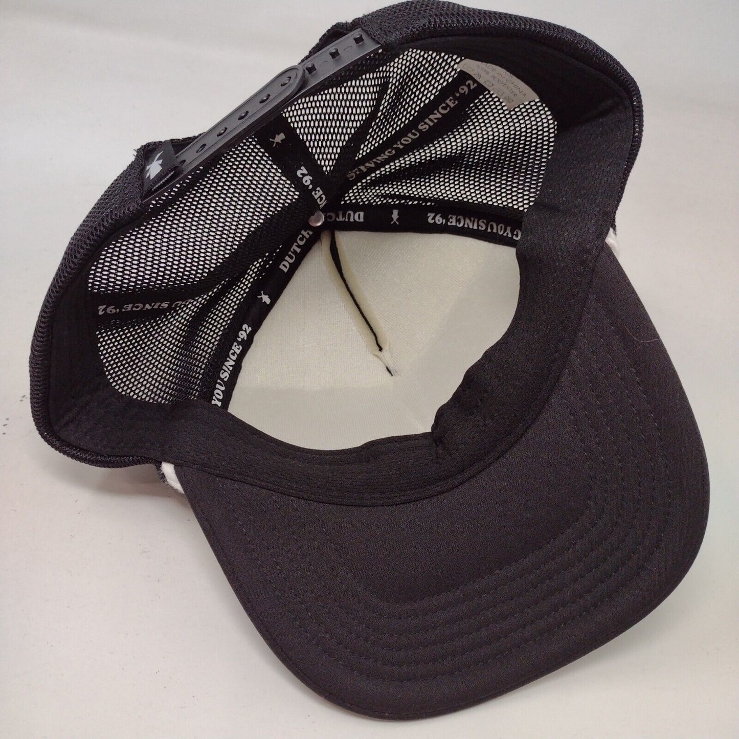 Drink More Coffee Snapback Rope Trucker Hat Black OSFA Mesh Back