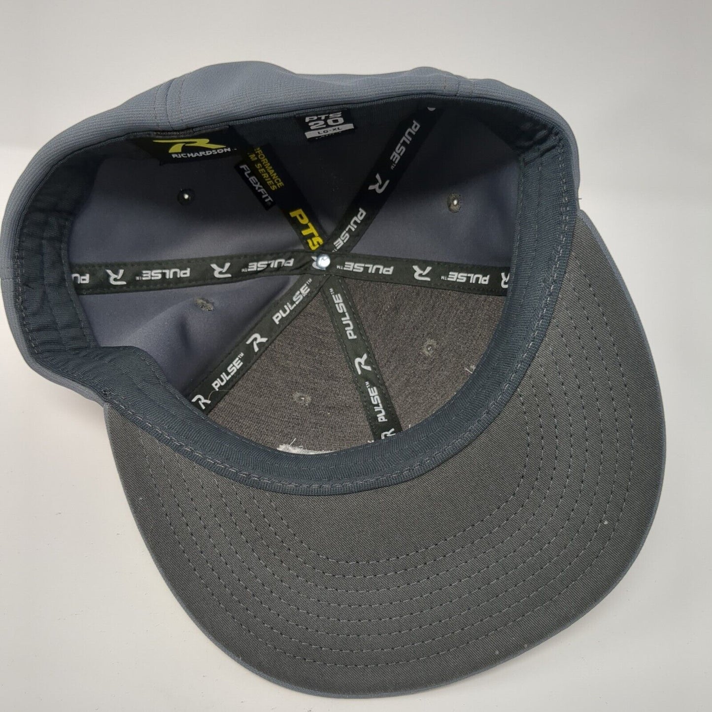 Treasure Valley Exteriors Fitted Hat Gray L/XL Embroidered PTS 20 Richardson