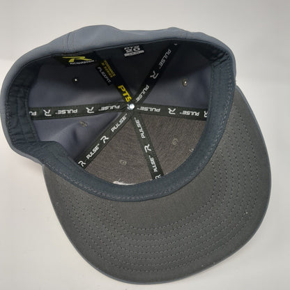 Treasure Valley Exteriors Fitted Hat Gray L/XL Embroidered PTS 20 Richardson