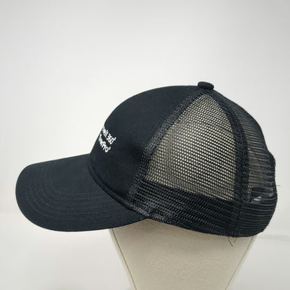 Port Authority Baseball Cap Black One Size Mesh Back improveit 360 EverPro Hat