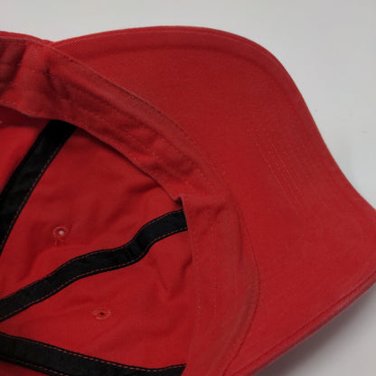 Nike Golf Slideback Hat Red OSFA Adjustable Embroidered Swoosh