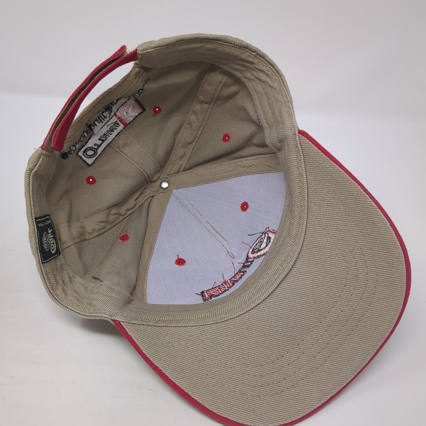 Ottawa Kalmar Strapback Hat Brown One Size Embroidered Cobra Outdoor