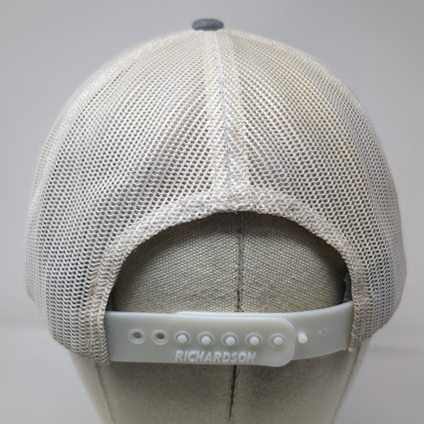 Grundéns Trucker Hat Gray White One Size Mesh Snapback We Are Fishing Patch