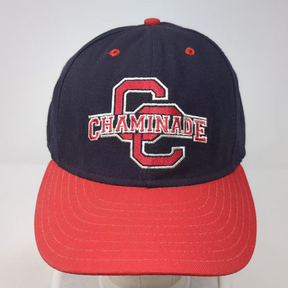 Chaminade Classic Sportswear Snapback Hat Blue Red OSFA USA Adjustable Vintage
