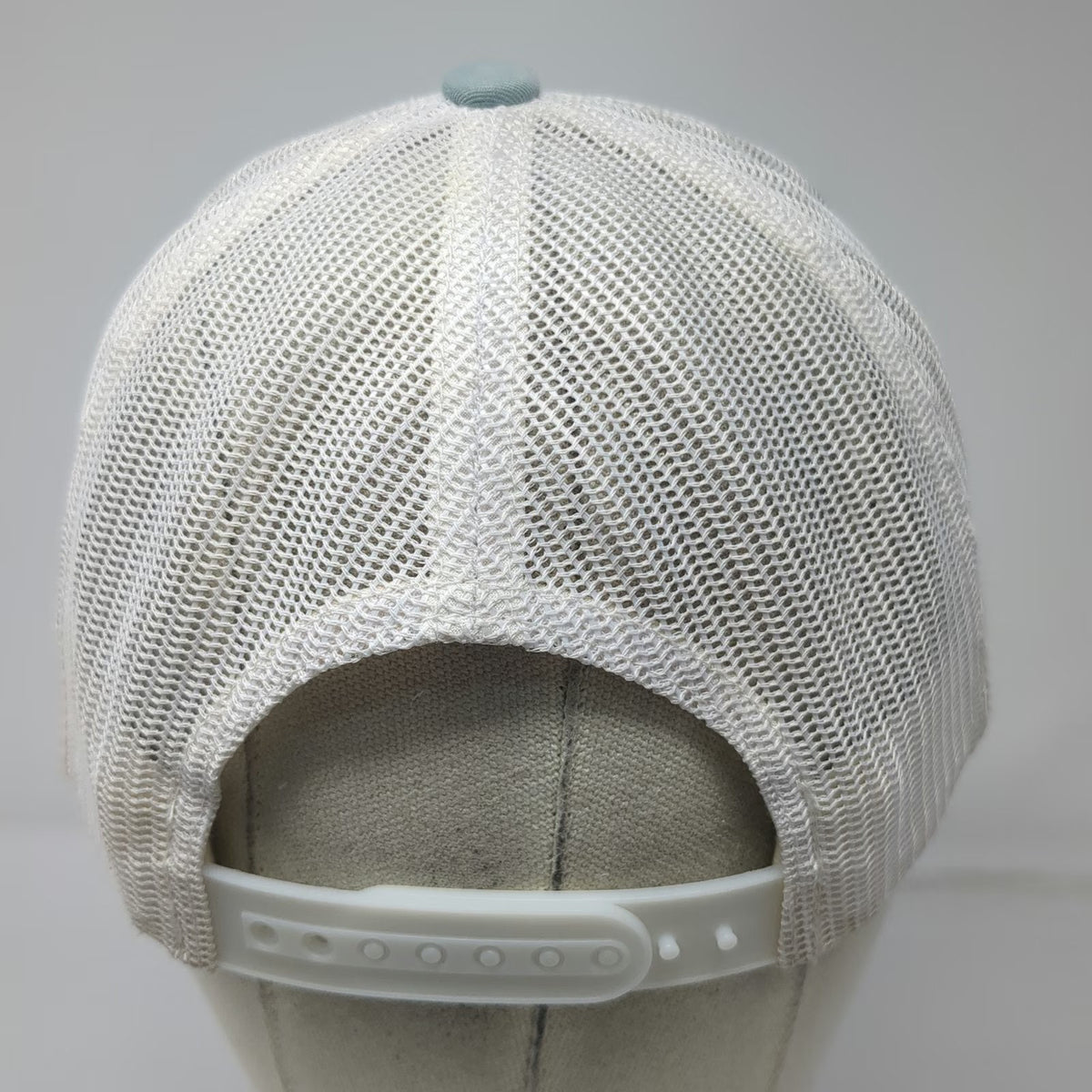 YOU KNOW. Trucker Hat Blue White One Size Central Coast Surfboards Mesh Snapback