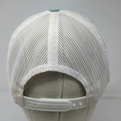 YOU KNOW. Trucker Hat Blue White One Size Central Coast Surfboards Mesh Snapback