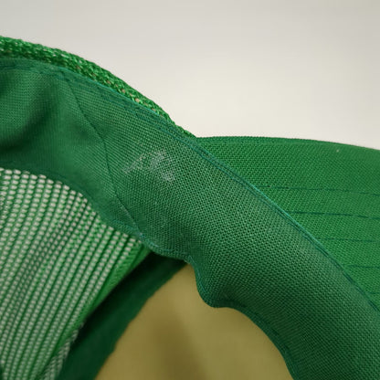Green White Trucker Hat 3D Plush Bird Duck Chicken Novelty Foam Mesh Gag Vintage