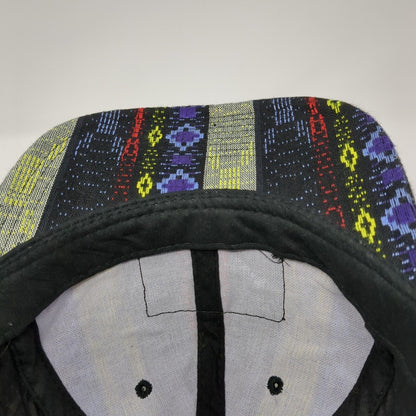 Tail Boot Patch Snapback Hat Multicolor One Size Adjustable Geometric