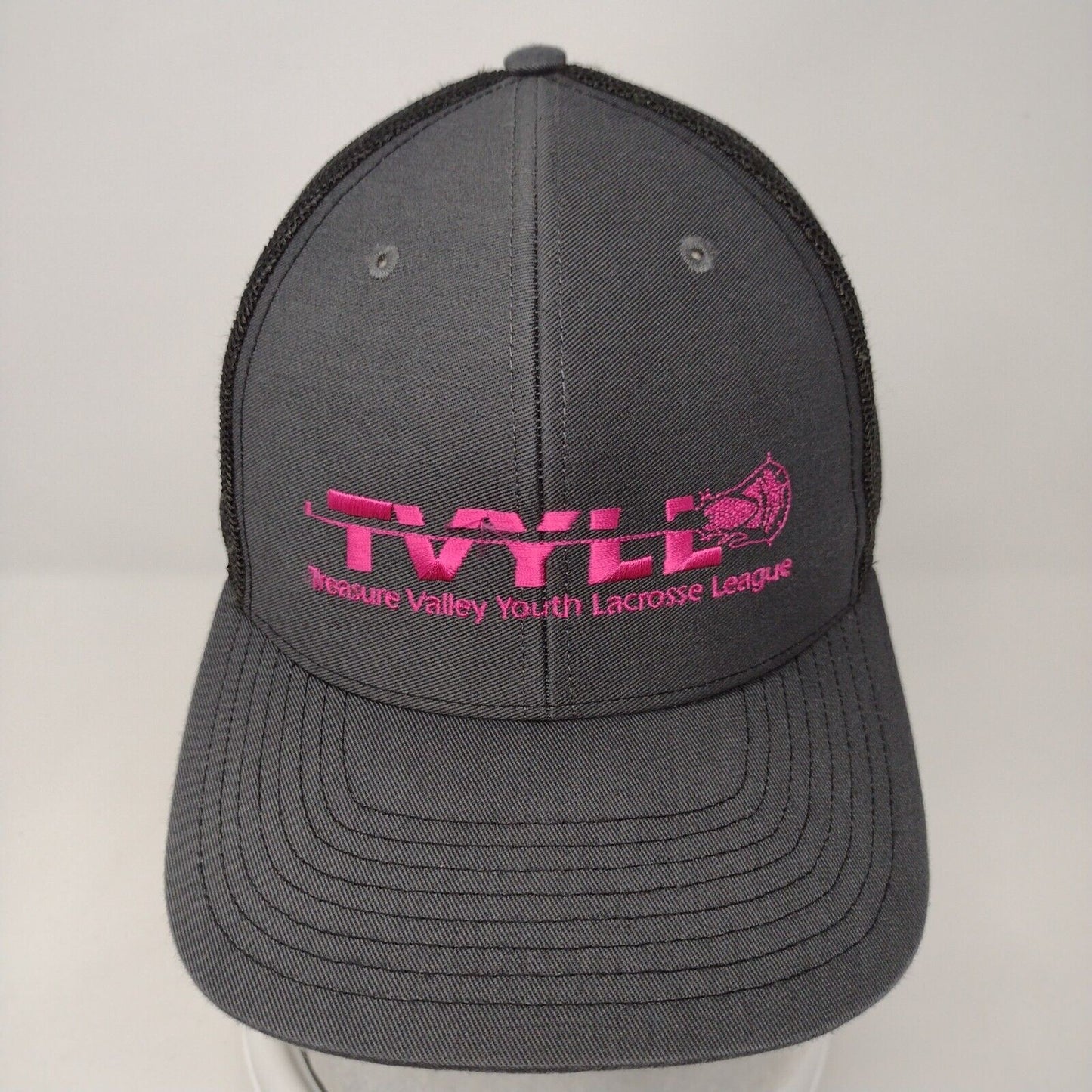 TVYLL Treasure Valley Youth Lacrosse League Trucker Hat Gray OSFA Richardson