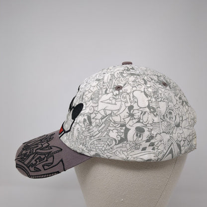 Mickey Mouse Slideback Hat Multi 57-61cm Adjustable Embroidered Disney