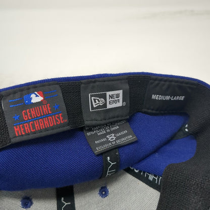 Philadelphia Phillies MLB New Era Baseball Cap Blue Red L 39THIRTY Stretch Hat