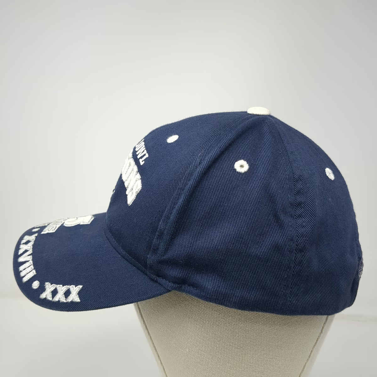 New Era NFL Dallas Cowboys Super Bowl Champions 5 Time Cap Blue OSFM Star Logo