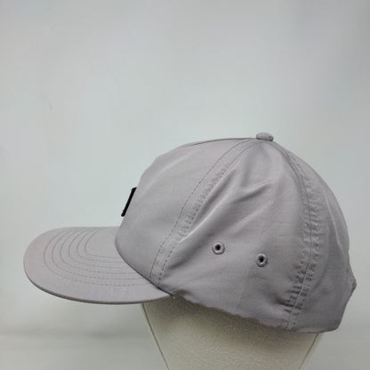 Billabong Patch Slideback Hat Gray One Size Adjustable Vent Holes