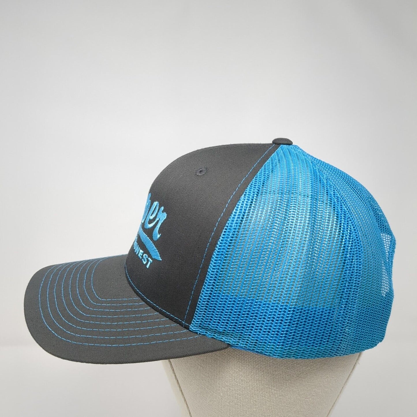 Kemper Northwest Snapback Trucker Hat Multicolor One Size Mesh Back